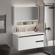 Aluminum Bathroom Cabinet Luxury Vanity Cabinet Set Toilet Cabinet With Mirror Cabinet 60Cm Vanity C