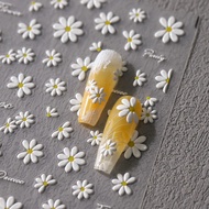 Iron Embossed Three-Dimensional Daisy Manicure Sticker TS-3595 Fresh Spring Gentle Daisy Nail Sticke
