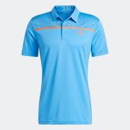 adidas Golf Core Chest-Print Polo Shirt Men Blue HF9156