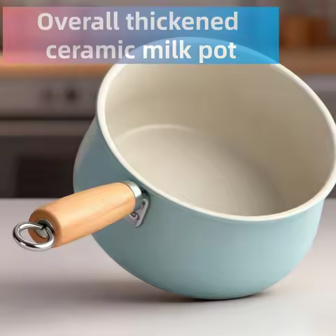 Milk pot non-stick pot small pot supplementary food pot instant noodles multi-person multi-function 
