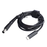 Type-C to 7.4 * 5.0 Laptop Transformer PD Charging Cable 65W Suitable for HP Pavilion DV7 DV6 Charge