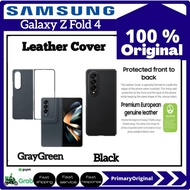 Original Samsung Galaxy Z Fold 4 Fold4 5G Leather Cover Case