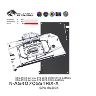 [Ready Stock] Bykski N-AS4070SSTRIX-X GPU Block ASUS STRIX RTX 4070 Super for custom watercooling pc