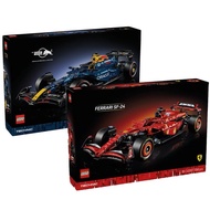 LEGO Technic 42206 Oracle Red Bull Racing RB20 F1 Car & 42207 Ferrari SF-24 F1 Car Bundle