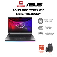 ASUS ROG STRIX G16 G615J-HN3046W GAMING LAPTOP ( I5-13450HX , 16GB RAM, 1TB SSD, RTX5050_8GB, 16'' W