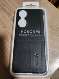 Honor90 榮耀 90 手機殼 手帶貼皮套 黑色 原版