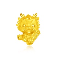 CHOW TAI FOOK 999 Pure Gold Charm - Dragon Zodiac R33681