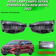 Fastlink Second Hand (100% Original) Perodua Alza 2022 Led Headlamp Lampu Depan High Spec