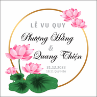 BẢNG CƯỚI LỄ VU QUY_LỄ THÀNH HÔN TÊN CÔ DÂU CHÚ RỂ TRANG TRÍ ĐÁM CƯỚI_Bảng formex dày 5mm