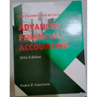 CPA Exam.Review ADVANCED FINANCIAL ACCOUNTING 2016 ed.by Guerrero