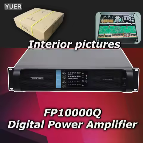Professional FP10000Q 2500W 4 Channel Power Amplifier For Subwoofer & Line Array Loudspeaker Amplifi