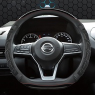 D Shape Car Steering Wheel Cover For Nissan X-Trail Qashqai March Serena Micra Kicks 2017-2019 Altima Teana 2019 Auto Accessories