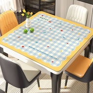 [48H Shipping] Square tablecloth, no-wash, waterproof, oil-proof, square table protection mat pvc Di