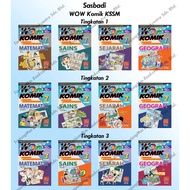 Sasbadi- WOW Comic KSSM Form 1/ Form 2/ Form 3