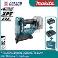 COLSON MAKITA PT001GD101/ GZ 40Vmax Cordless Pin Nailer Solo/Set