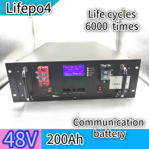 48V 200Ah Batterij Max 32 Parallel met KAN RS485 PC Monitor voor Zonnestelsel Communication battery