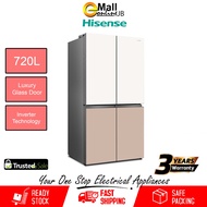 Hisense 4 Door Refrigerator Inverter Fridge RQ768N4AWKU (720L) | Peti Sejuk