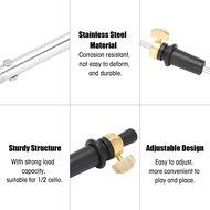 Cellos End Pin Cello Tailrod 1/2 Adjustable for Instrument