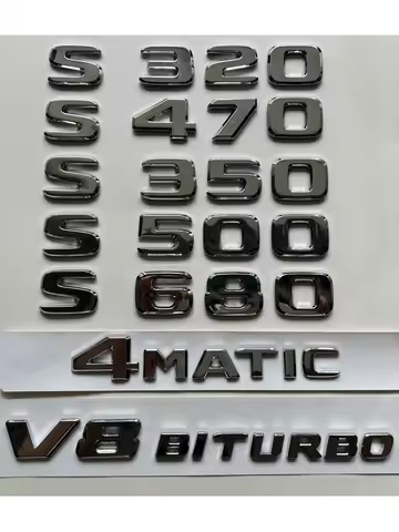 Chrome for Mercedes Benz S Class A217 C217 W220 W221 S55 S63 S65 AMG S350 S400 S450 S500 S560 S650 E