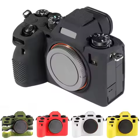 HQ Soft Silicone Rubber Case For Sony Alpha A1/A7S III/A7R Mark IV/A7R4 Camera Protector Skin