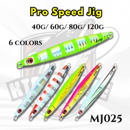 Umpan Jig Ikan Tenggiri Metal Jig Lure 40/60/80/120g Chrome Jig Killer Pro Z Gawzy Bullzen Fast Jig 