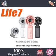 Life7 portable fan with 5000mah -speed foldable 5000mAh and LED display screen