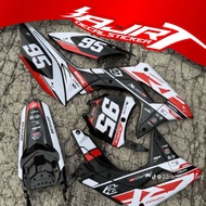 Sticker Decal Full body Supermoto CRF 150 L - Decal Sticker CRF 150 L Custom Name/Number AJRT.089