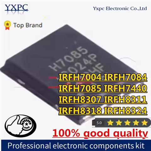 5PCS IRFH7004 IRFH7084 IRFH7085 IRFH7440 IRFH8307 IRFH8311 IRFH8318 IRFH8324 7004 H7084 H7085 H7440 