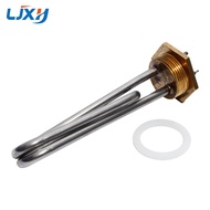 LJXH DN32 Electric Heater SUS304 Tube Brass Thread Resistance Immersion Heating Element For Boiler T