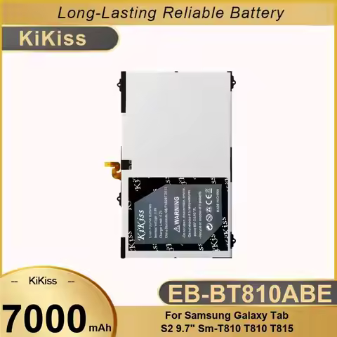 For Samsung Galaxy Tab S2 9.7" SM-T810 T810 T815 High Performance 7000mAh EB-BT810ABE Tablet Battery