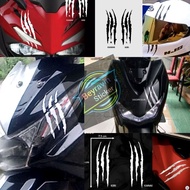 Monster CLAW CUTTING STICKER