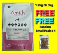1.2kg Or 3kg Zenith Puppy Chicken Breast Meat & Potato Adult Small Breed Lamb Grain Free  Senior Bow