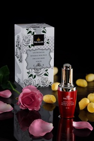 เซรั่มน้ำแร่ ลดฝ้า กระชับรูขุมขน Youth facial mineral silk plus organic rose serum