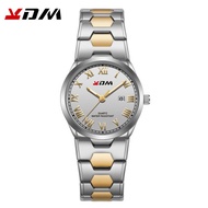 KADEMAN 9006L Roman Numerals Simple Men's Watch Large Dial Men's Watch Calendar Steel Belt Watch