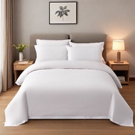 Hotel Linen Set Four-Piece Set Custom High-End Bedding Set Pure White Three-Piece Bed Sheet Set for 