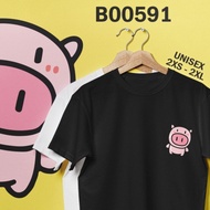 PINKHOUSE8 Cotton T-Shirt strawberry pink bear pig woman 2XL Casual streetwear B00591 t shirts for w