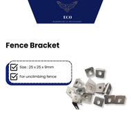 ECO HARDWARE Galvanized U Clip Garden Fence  Clip Brc Fencing Clip Pagar Fencing Bracket Fence Brack