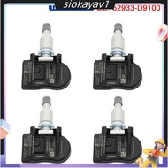 Car Tire Pressure Sensor TPMS 6pcs Set-552933-D9100 for      52933D9100 52933-D4100, 52933D2100