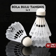 Economical Plastic Badminton Shuttlecock Durable 3PCS Quality Plastic Shuttlecock Light Stable and D