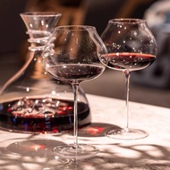 2 Ultra-Thin Hand-Blown Red Wine Glasses, Red Wine Tasting Glasses, Ultra-Thin Crystal Goblets, Comp