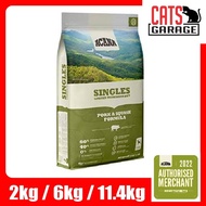 ACANA Singles Yorkshire Pork Dog Dry Food (3 Sizes)
