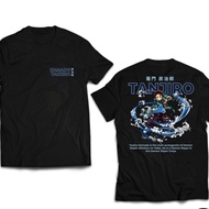 t-shirt ANIME KOMANDO TANJIRO KIMETSU NO YAIBA เสื้อยืดคอกลม S-5XL