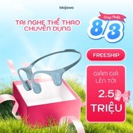 Mojawa RunPlus Blue Swimming Headphones – Waterproof - 32GB - Bone Conduction Headphones for Gym, Sw