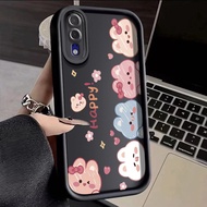 For Huawei P50 Pro P40 Pro P30 Pro P20 Pro Case Rabbit Shockproof Phone Cases Silicone Case All Inclusive Camera Lens Soft Shell