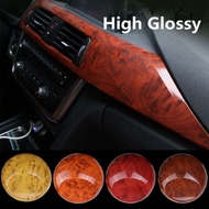 6d 5d carbon Auto Decal Roll Car Vinyl Sticker Wood Grain High Glossy Film Wrap