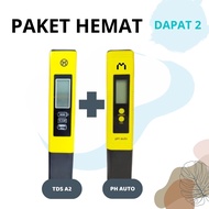 PAKET HEMAT Mediatech PH Meter Auto Calibration P-2Z + TDS EC A2 - G011