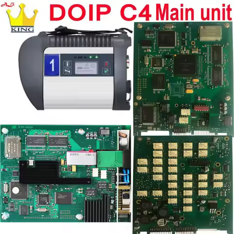 DOIP MB Star C4 plus DOIP support wifi SD Connect c4 obd2 scanner Multiplexer star c4 for mercede be