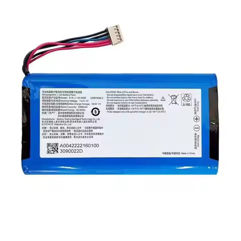 100%Original 14.4V 5900mAh for ECOVACS DEEBOT S19-LI-144-6400 4INR19/66-2 X2 X2S X5S X5PRO X5 PLUS U