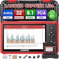 LAUNCH CRP919X Lite Bidirectional Scan Tool, 2024 New FCA SGW AutoAuth, 32 Reset Services, All Syste