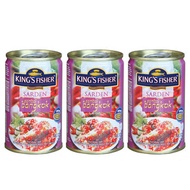 KING'S FISHER - 泰國風味沙甸魚150g (3罐)(紫) [沙丁魚 罐頭魚]